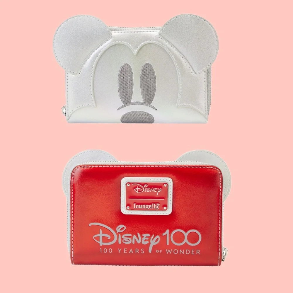 Loungefly Disney 100 Platinum‎ Mickey Mouse Cosplay Mini Backpack and Wallet